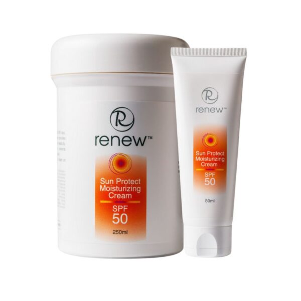 Renew Зволожувальний сонцезахисний крем SPF50 спф 50 від сонця на пляж на море